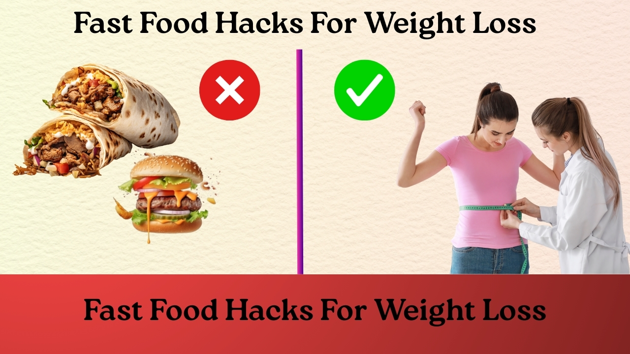 Fast food hacks for weight loss